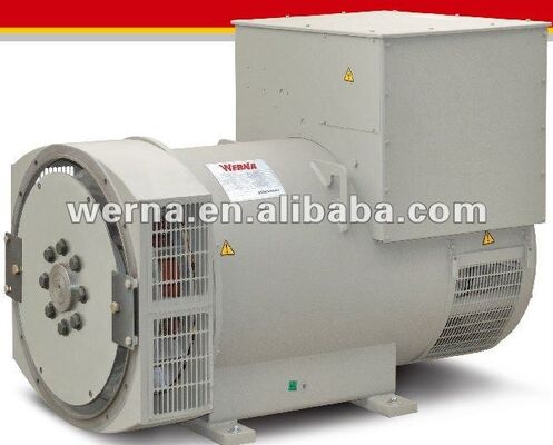 120W Panel Surya Tiga Fase Brushless Alternator dengan 40KW / 50KVA Daya Utama dan 1500rpm atau 1800rpm Kecepatan Nominal