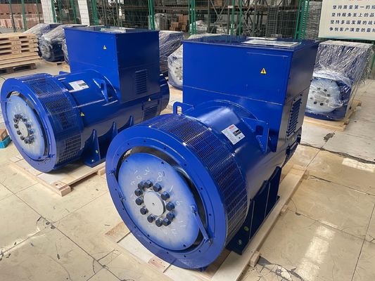 10kw 12.5kva 50 Hz 12/6 Kawat Brushless Ac Generator kelas isolasi h